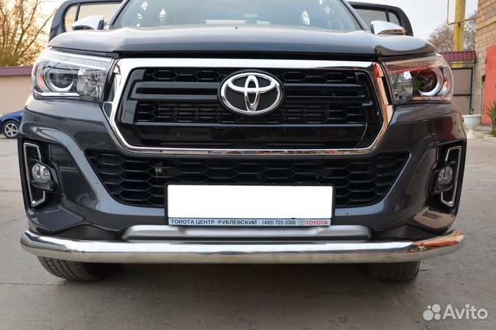 Защита бампера переднего Toyota Hilux Exclusive Bl