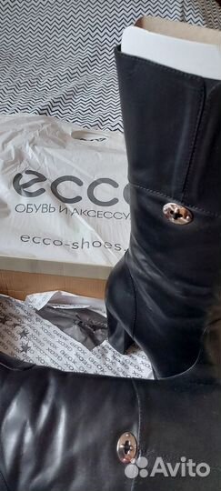 Полусапоги женские зимние 40 41 Ecco