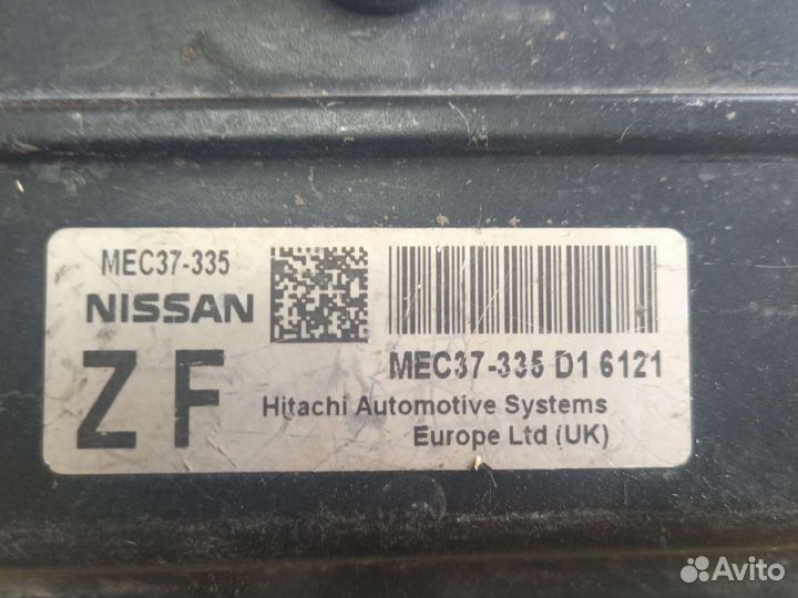 Блок управления двигателем Nissan Micra K12