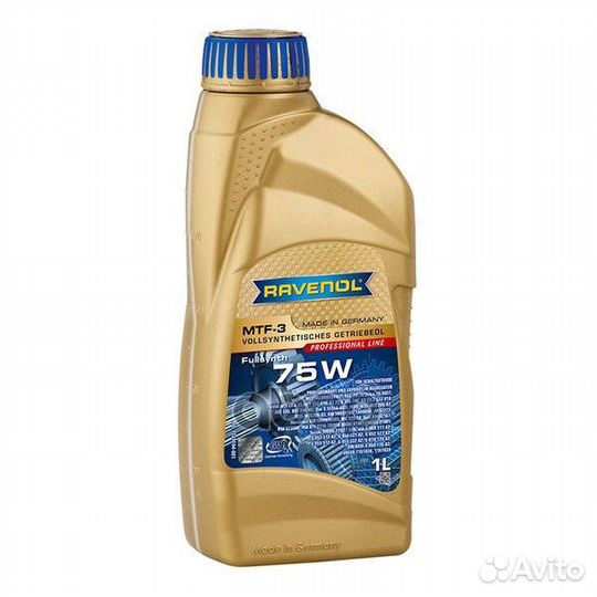 Трансмиссионное масло ravenol MTF -3 SAE 75W (1л)