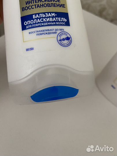 Dove шампунь и бальзам