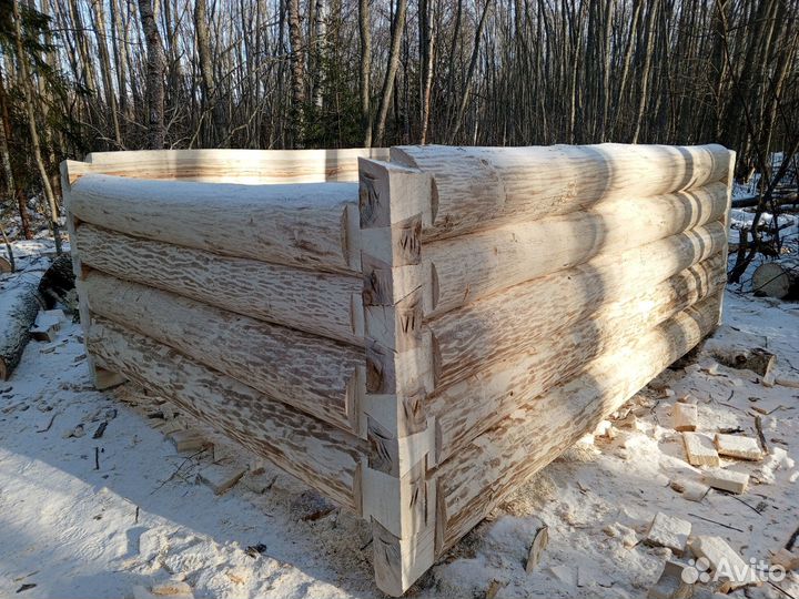 Сруб 3х4 осина