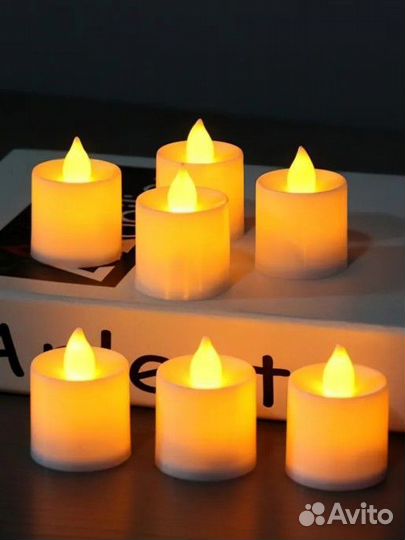 Свечи светодиодные 24 штуки