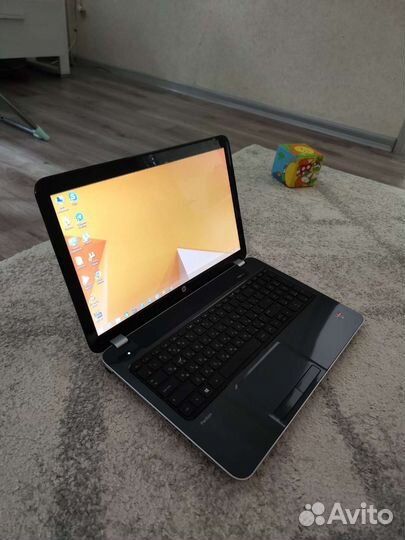 HP ноутбук, intel core i7, SSD