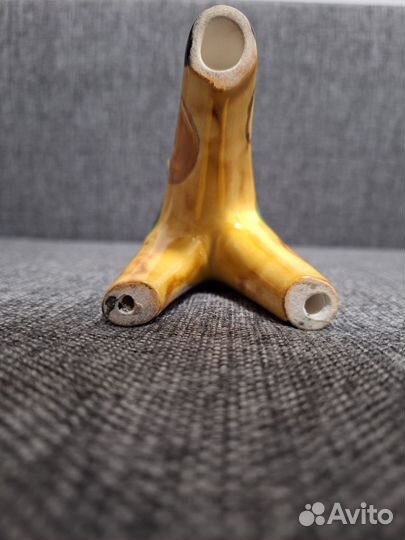 Статуэтка жирафенок фаянс хрусталь лошадь глина