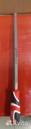 Напильник Yato трехгранный 250 мм №1 (крупная насе