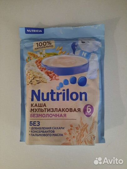 Каша детская безмолочная