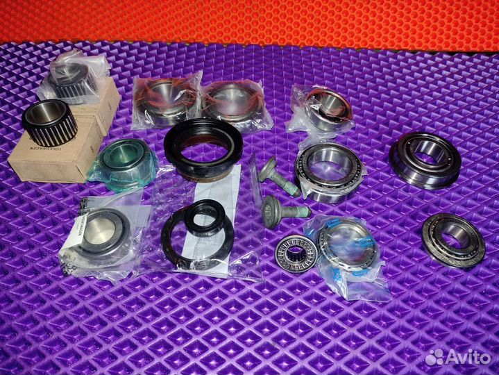 Подшипники МКПП MQ250 passat CC 9-12г touran 03-21