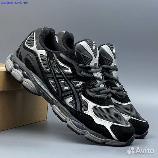 Кроссовки Asics Gel Nyc Black (Арт.24704)
