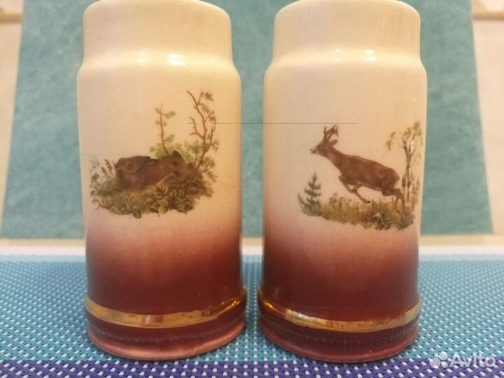 Штоф ружьё с рюмками