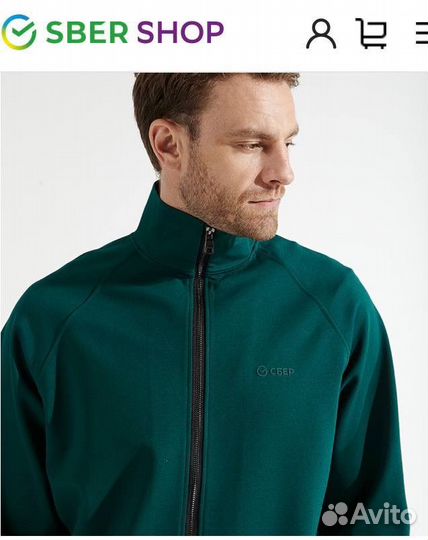 Толстовка на молнии Sber Premium
