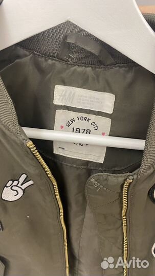Бомбер детский hm