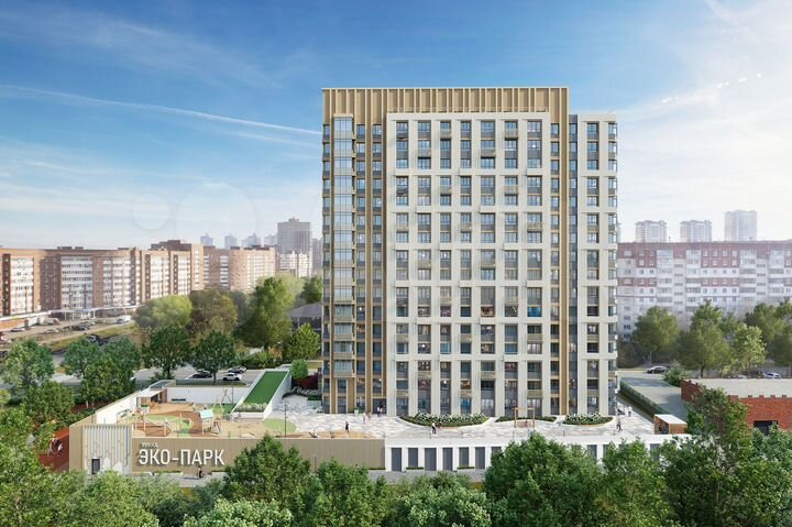 2-к. квартира, 57,5 м², 3/16 эт.