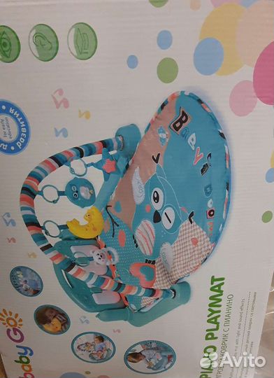 Развивающий музыкальный коврик
