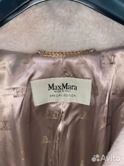 Шуба тедди max mara