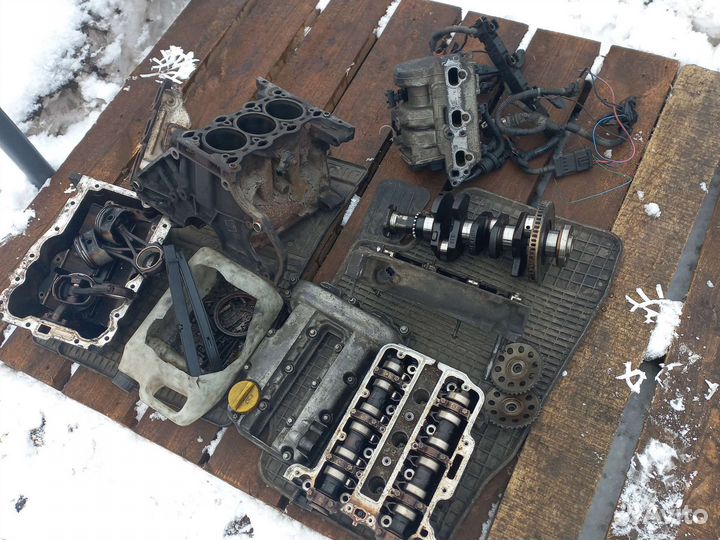 Опель X10XE гбц 90529513 низ двс номинал