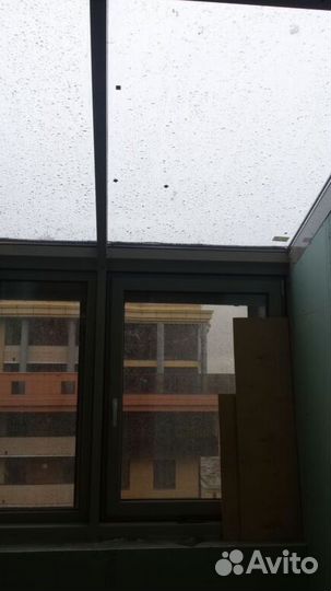 Безрамное остекление террасы