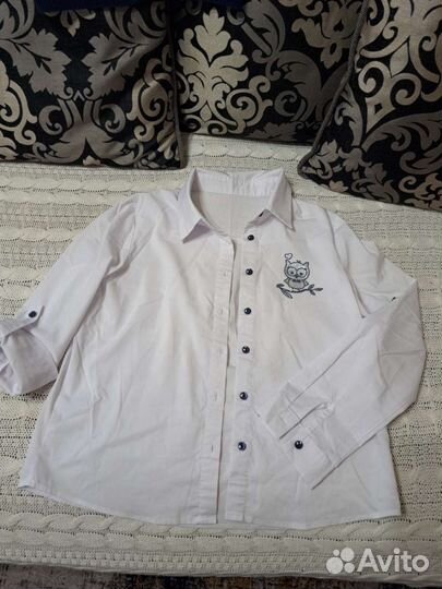 Блузка школьная для девочки 134