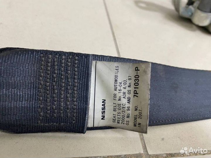 Ремень безопасности с пиропатроном Nissan Navara