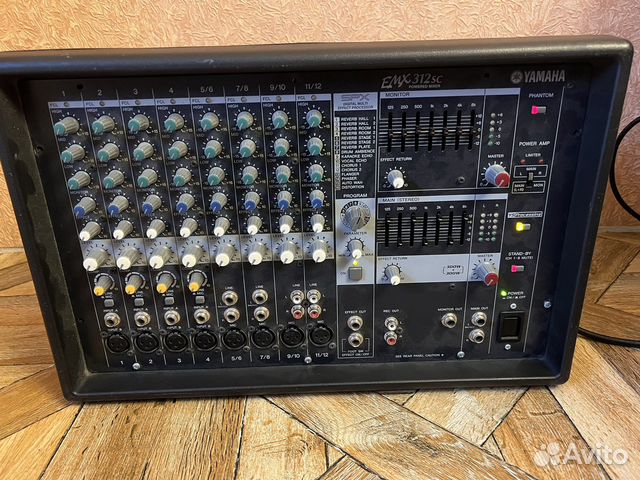 Микшерный пульт с усилителем Yamaha emx312sc купить в Санкт-Петербурге ...
