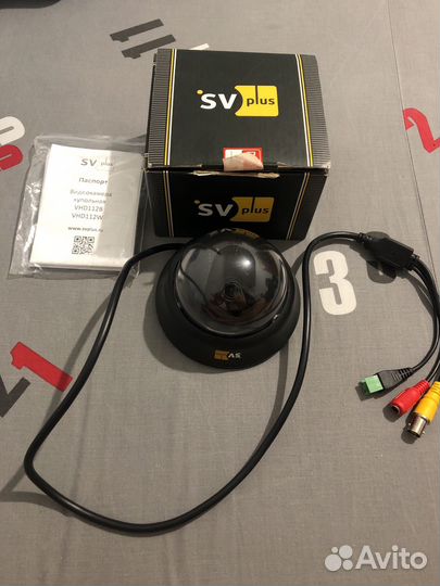 Камера видеонаблюдения купольная