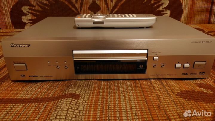 DVD плеер Pioneer DV-668AV