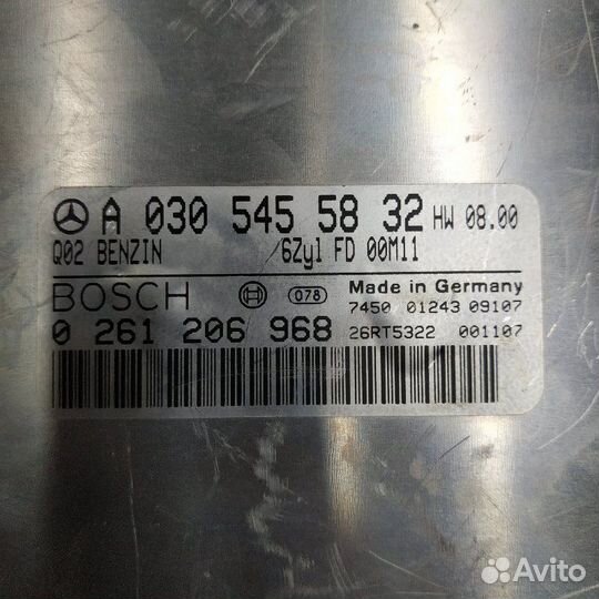 Блок управления двигателем Mercedes E-Class W210