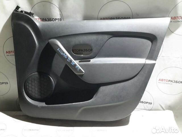 Обшивка двери передней правой Renault Logan 2