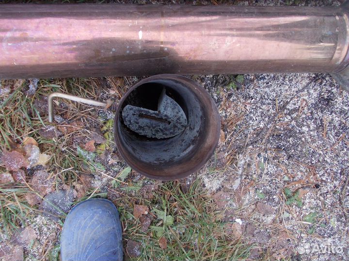 Трубы для дымохода оцинкованная