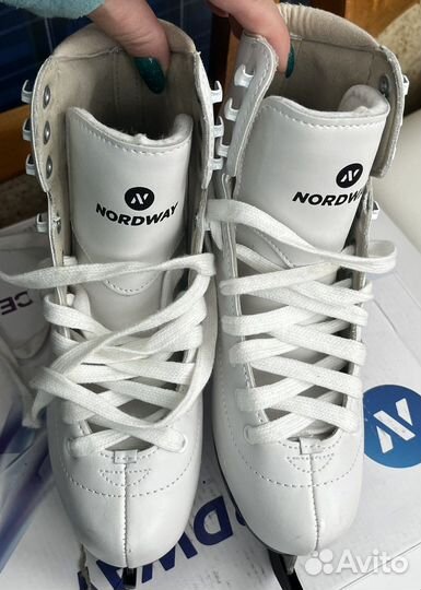 Коньки кожанные Nordway Alice