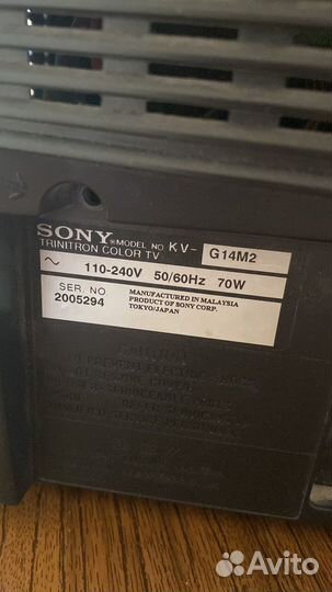 Телевизор sony