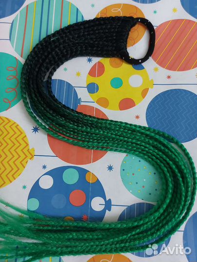 Косы на резинке