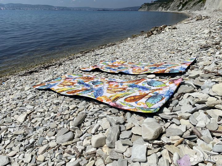 Пляжный коврик, яркий