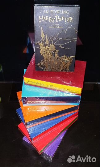 Harry Potter Slipcase Gift Edition Complete Set +7