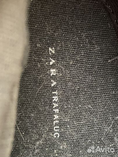 Летние ботинки Zara,текстильные