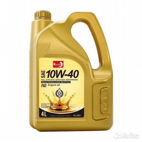 Масло синтетическое моторное 10w40 API SP