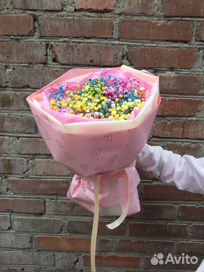 Букет из гипсофилы