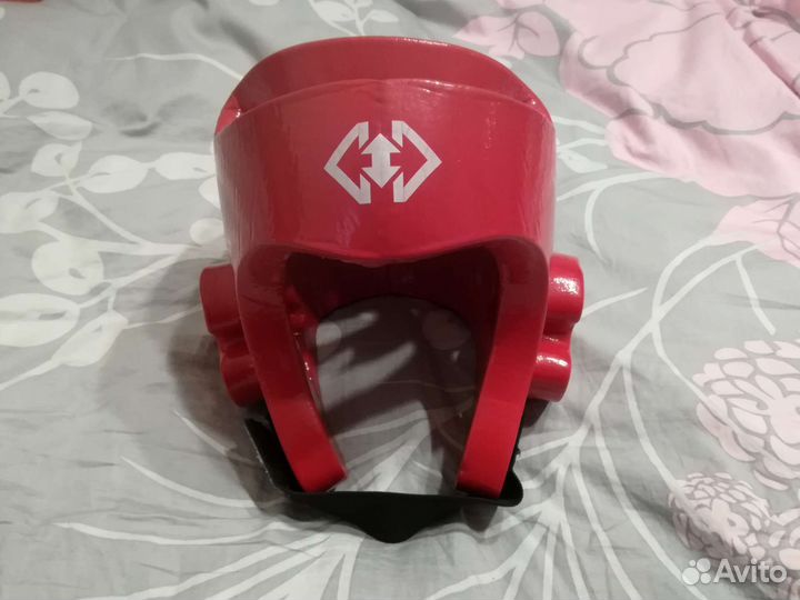 Тхэквондо шлем и футы детские