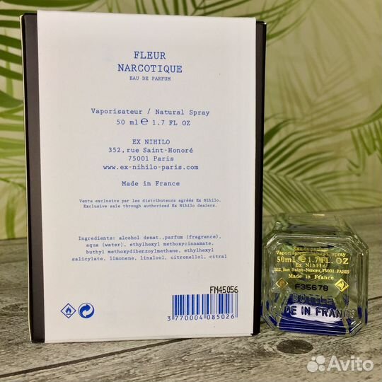 Fleur Narcotique Ex Nihilo 50 мл тестер