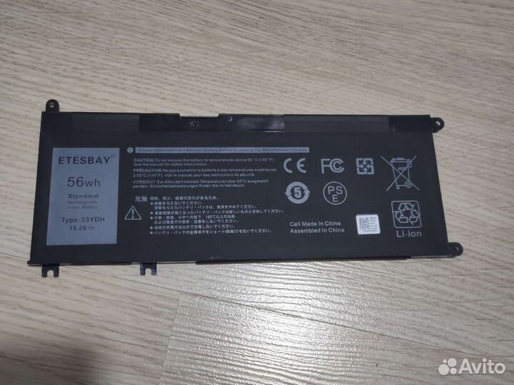 Аккумулятор для ноутбука dell