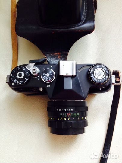 Фотоаппарат Зенит-ем с объективом Гелиос