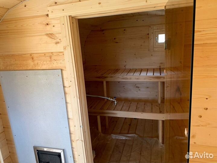 Бани-бочки квадро в наличии