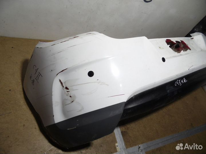 Задний бампер Ситроен С4 Б7 хетчбек