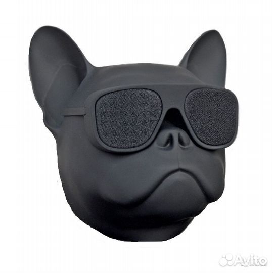 Портативная Bluetooth колонка Dog mini (черный)