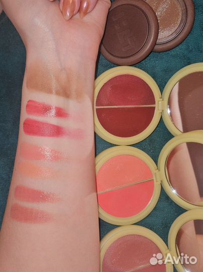 Кремовые румяна, скульпторы, бронз (лето, распив)