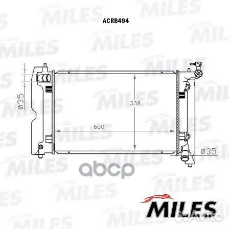 Радиатор toyota avensis 1.4-1.8 02- AT acrb494