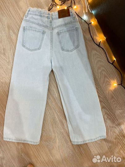 Джинсы широкие для девочки