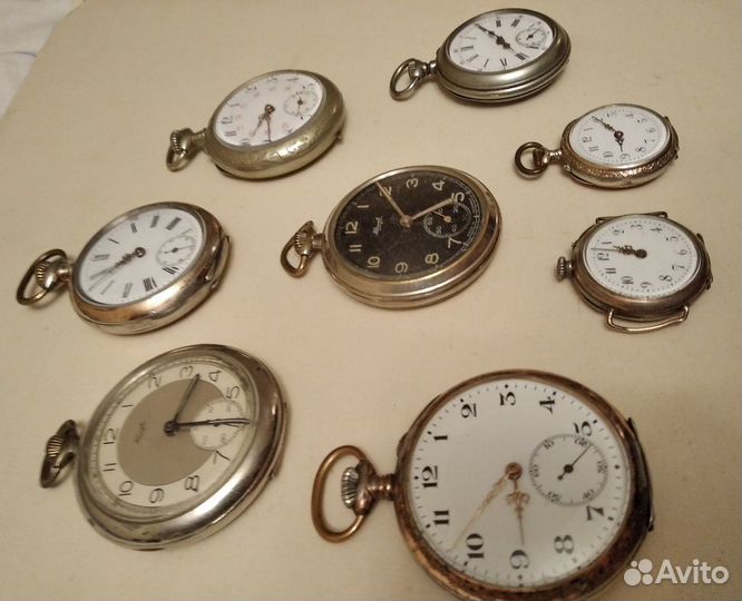 Карманные часы. Разные. много