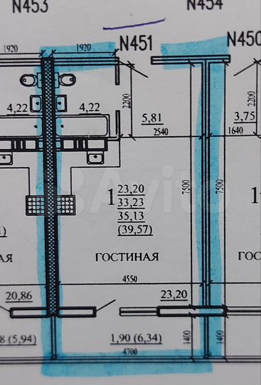 Квартира-студия, 39,6 м², 14/23 эт.