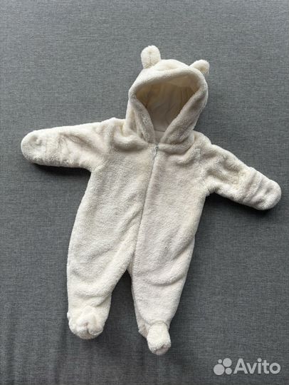 Комбинезон плюшевый 50- 62 см